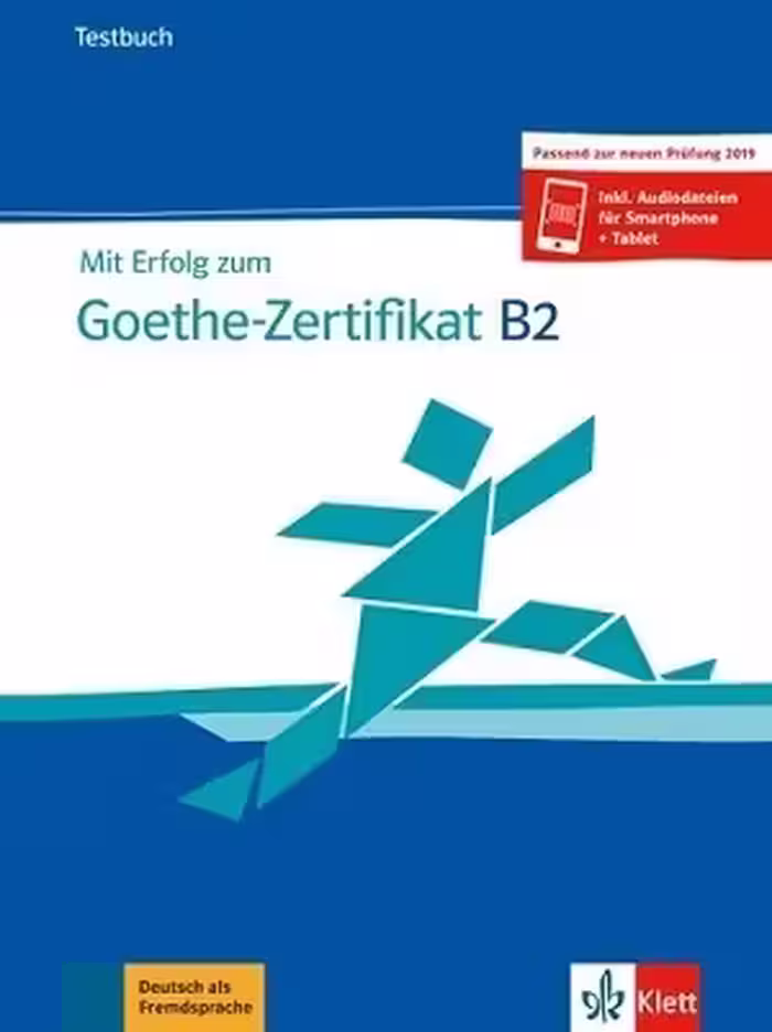 میت ارفولگ زوم B2 | کتاب آزمون آلمانی Mit Erfolg zum Goethe-Zertifikat B2 Testbuch 2019