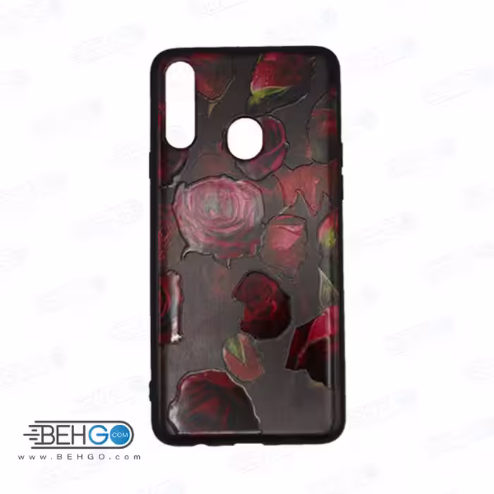 قاب گوشی سامسونگ A20S کاور سامسونگ A20S قاب فانتزی گوشی سامسونگ SM-A207F/DS با عکس گل سرخ 2 ، طرح 21 محافظ ا20 اس گوشی موبایل سامسونگ New Red Flowers 2 Phone Case For Samsung A20S
