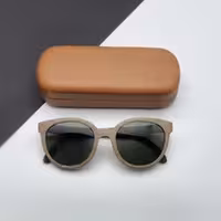 عینک چوبی دست‌ساز میدو مدل O010