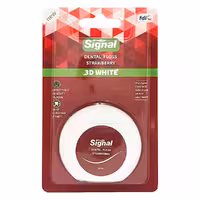 نخ دندان سفید کننده سیگنال با طعم توت فرنگی 50 متری