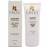 کرم ضد آفتاب بی رنگ انواع پوست SPF 50 لوسل