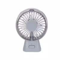 پنکه شارژی رومیزی مدل Portable Fan - طوسی - RYL