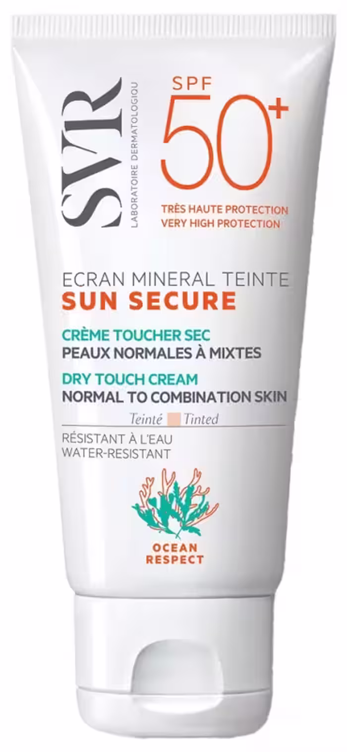 کرم ضد آفتاب سان سکیور پوست نرمال و مختلط  SPF50 اس وی آر [SVR]