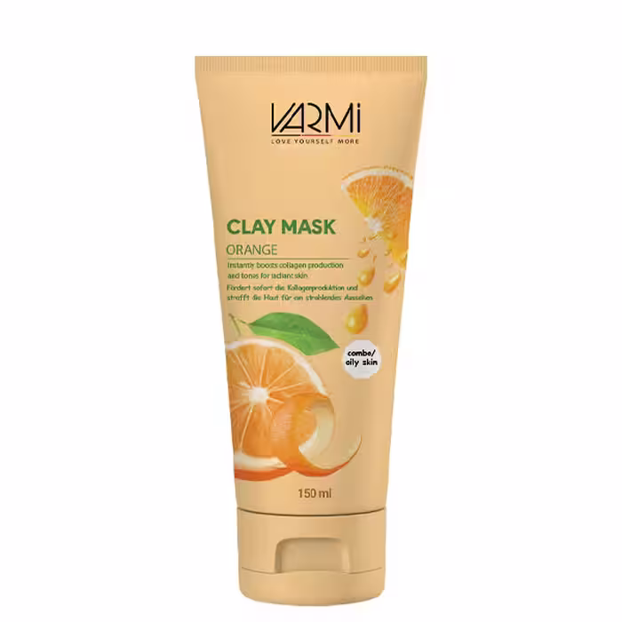 ماسک صورت وارمی مدل خاک رسی پرتقال حجم 150 میلی لیتر