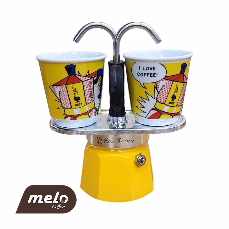 بیالتی مینی اکسپرس پایه زرد با فنجان