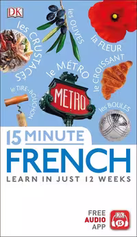 کتاب آموزش فرانسه در 15 دقیقه 15Minute French