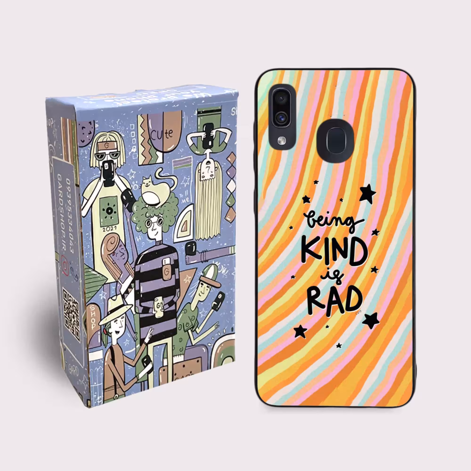 کاور گارد قاب مناسب برای گوشی موبایل سامسونگ A20/A30 -کدgt4003