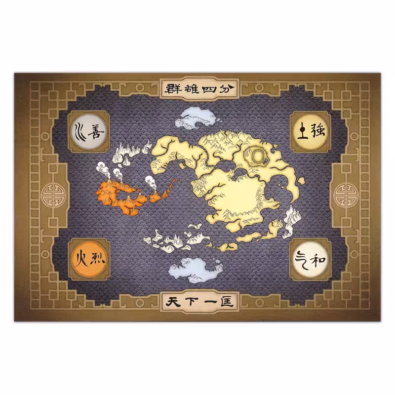 استیکر مدل سرزمین های آواتار آخرین باد افزار کد KM-AVATAR3