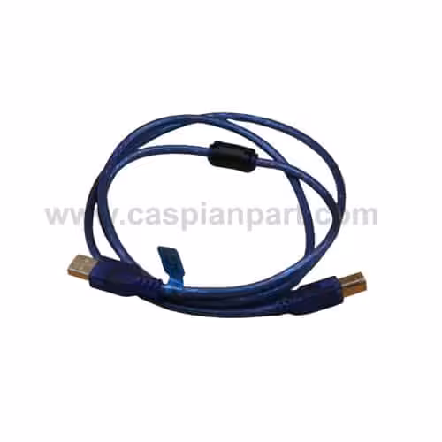 کابل USB A/B یک و نیم متری رنگ آبی