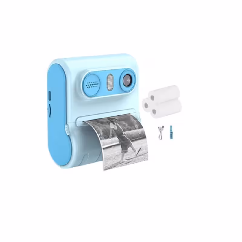 دوربین چاپ فوری LK-001 مناسب کودکان رنگ آبی