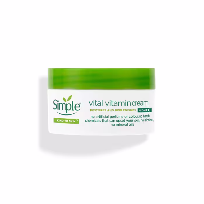 Simple vital vitamin cream مراقبت پوست 50ml