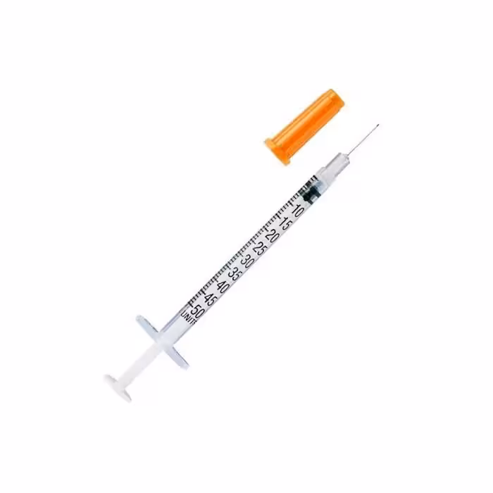 سرنگ انسولین سوپا دو تکه سوزن 29