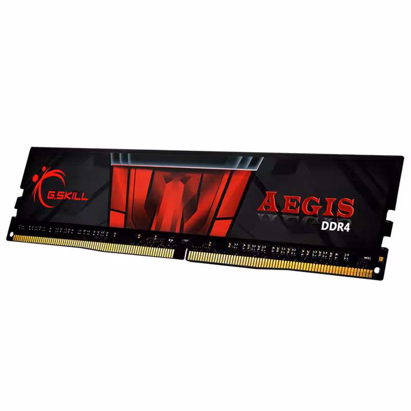 رم کامپیوتر DDR4 تک کاناله 3200 مگاهرتز CL16 جی اسکیل مدل Aegis ظرفیت 8 گیگابایت