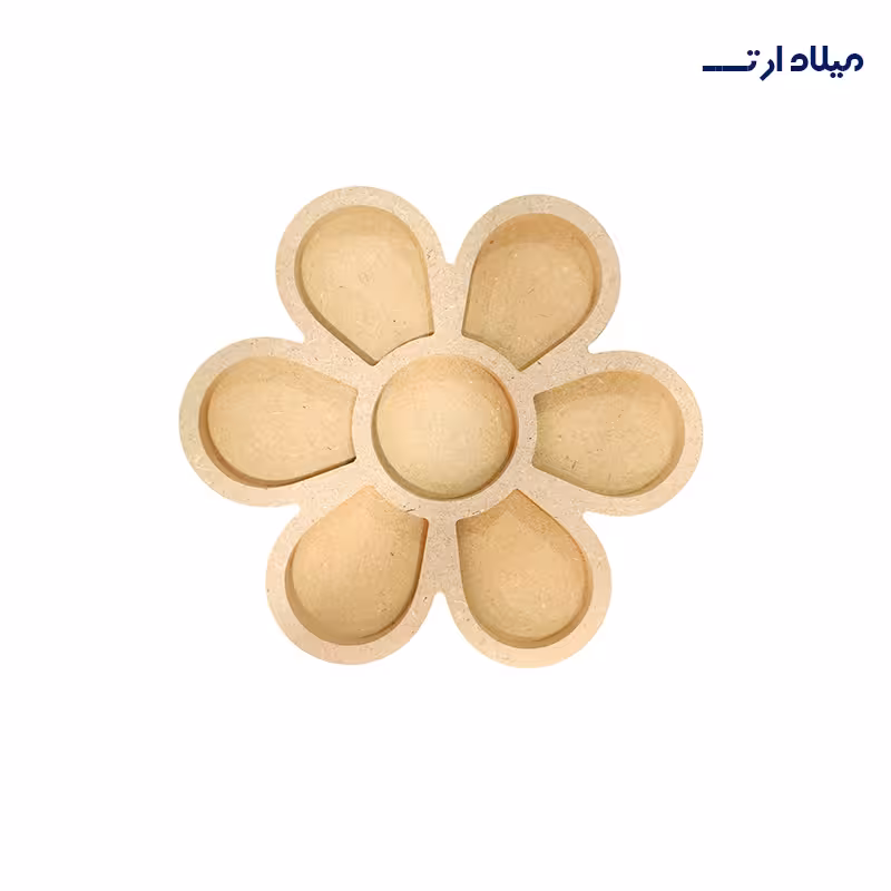 بیس MDF اردو خوری گل 7خانه قطر 30سانت