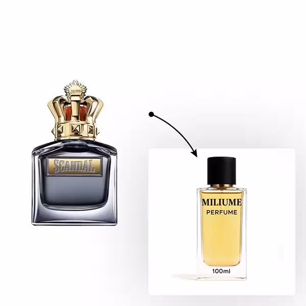 اسانس عطر Jean Paul Gaultier Scandal Pour Homme برند Givaudan - کد 2531 - ژان پل گوتیه اسکندال مردانه 100ML - میلیوم پرفیوم