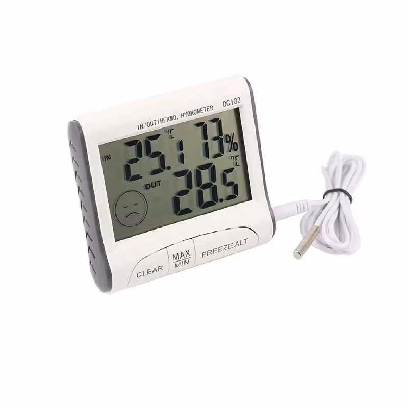 رطوبت سنج و دماسنج دیجیتال مدل DC103
