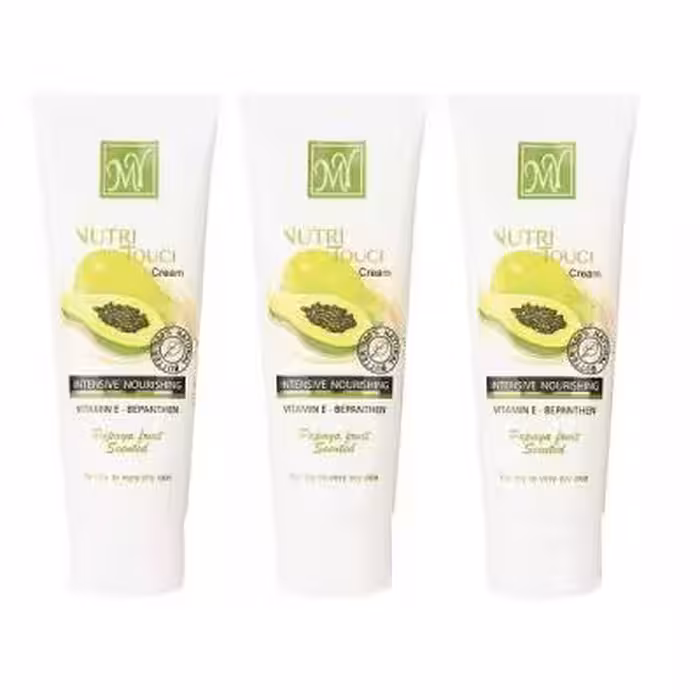 کرم مرطوب کننده مای مدل Nutri Touch حجم 75 میلی لیتر بسته 3 عددی