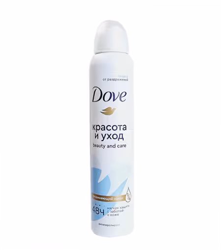 اسپری ضد تعریق زنانه داو مدل Beauty and Care حجم 200 میلی لیتر