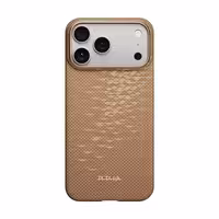 قاب آیفون 17 پرو مکس برند پی تاکا مدل PITAKA Ultra Slim Golden Glint مناسب برای Apple iPhone 17 Pro Max