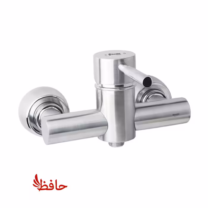 شیر توالت شودر مدل موناکو پلاس کروم مات