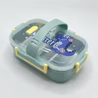 ظرف غذا ( لانچ باکس ) طرح کارتونی آبی 042KQ