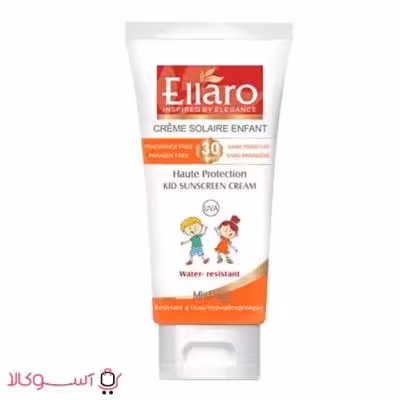 کرم ضد آفتاب کودک الارو spf30 حجم 50 میلی لیتر