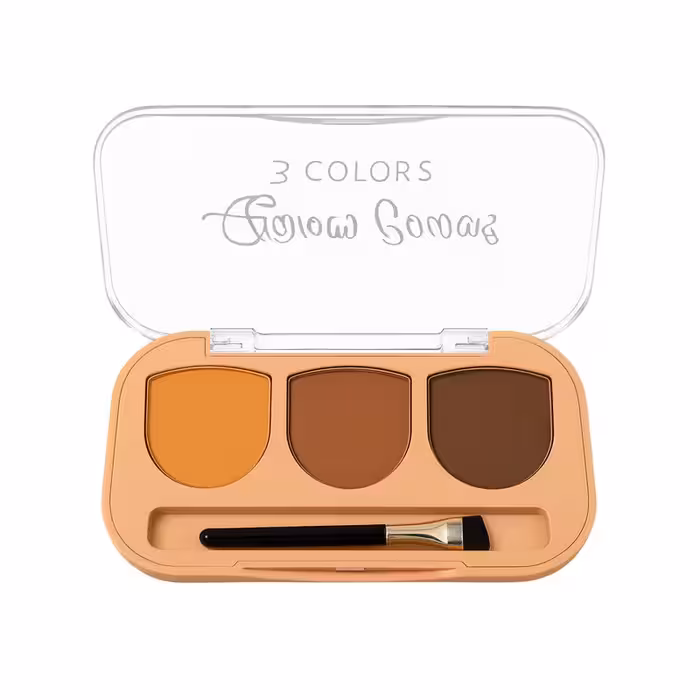 پالت سایه ابرو مینی کویین مدل فابیا شماره 1