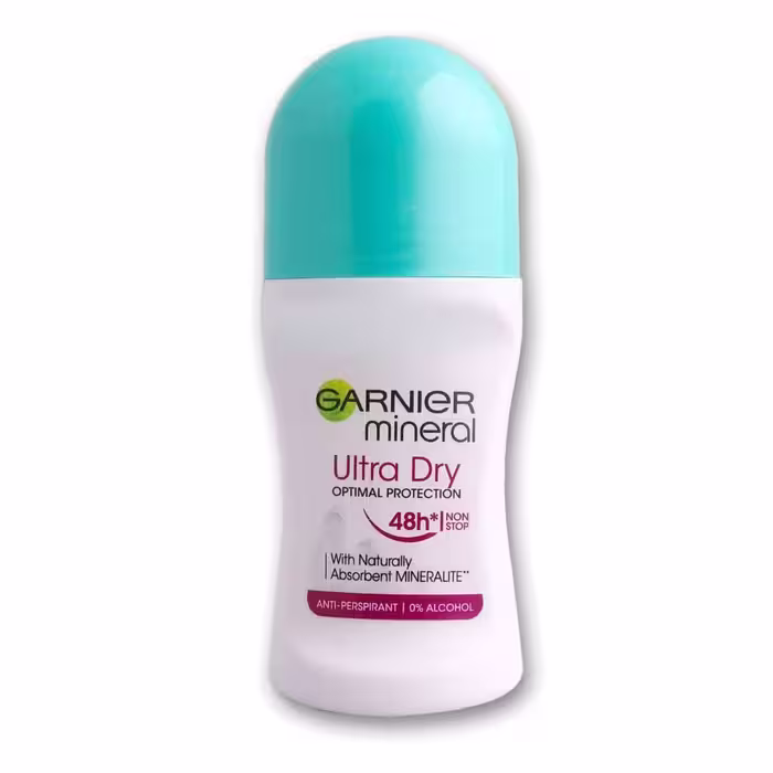 رول ضد تعریق زنانه گارنیر مدل ULTRA DRY حجم 50 گرم