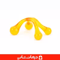 خرید ماساژور دستی شیشه ای 4 سر ماساژور پلاستیکی چهار پا
