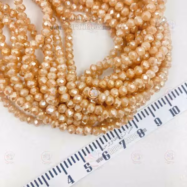 کریستال سنگی سایز 4 ( کاراملی )