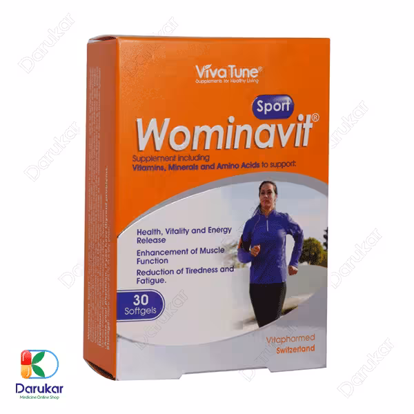 کپسول نرم ژلاتینی ومیناویت اسپورت ویواتیون 30 عدد