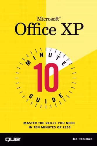 خرید و دانلود نسخه کامل کتاب 10 Minute Guide to Microsoft Office XP