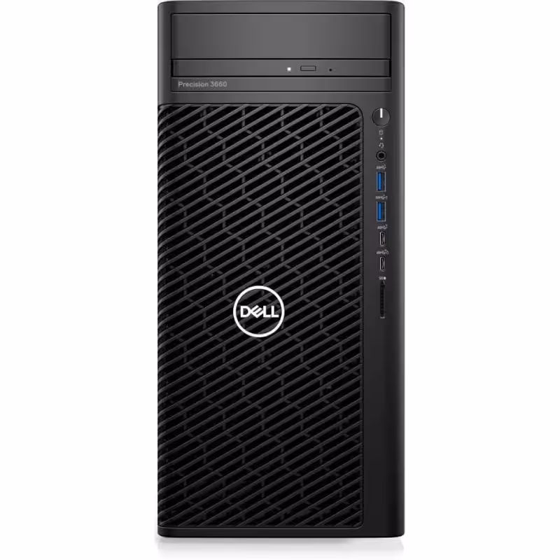 خرید و قیمت کیس کامپیوتر دل مدل Dell Precision 3660 Tower Workstation i9 64GB 1TB SSD 16GB RTX A4000