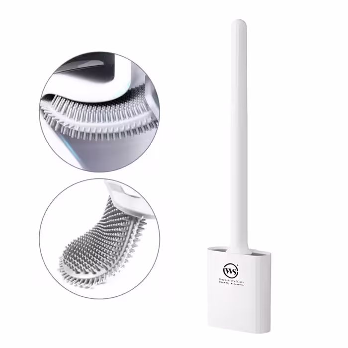 برس توالت شوی سیلیکونی فرنگی مدل WS-113M