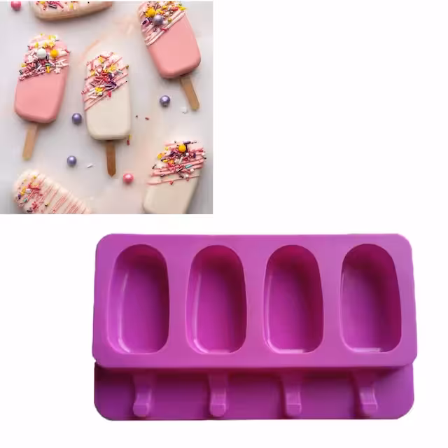 قالب سیلیکون پاپسیکل ساده کوچک