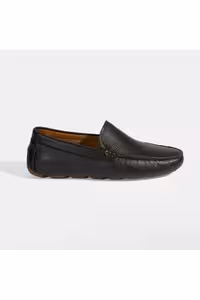 لوفر مردانه LOAFER چرمی سیاه اورجینال Desa