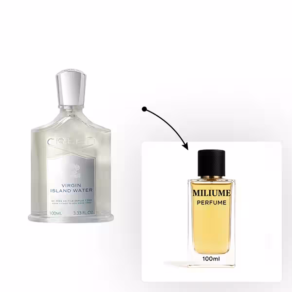 اسانس عطر Creed Virgin Island Water برند Givaudan - کد 2447 - کرید ویرجین ایسلند واتر 100ML - میلیوم پرفیوم