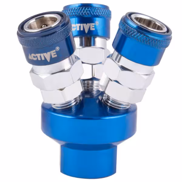 کوپلینگ سه‌ راهی اتصال باد اکتیو مدل AC-1103