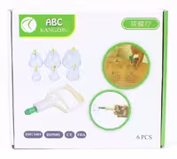 بادکش بدن 6 لیوانه و 12 لیوانه ABC