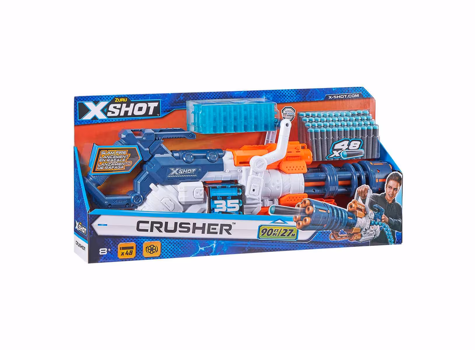 خرید تفنگ‌ ایکس شات X-Shot مدل Crusher با بهترین قیمت
