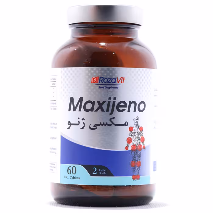 قرص مکسی ژنو رزاویت 60 عددی