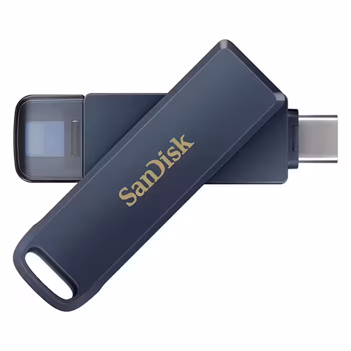 فلش مموری Lightning   Type-C سن‌دیسک مدل SANDISK Phone Drive SDIXD0N ظرفیت 128 گیگابایت