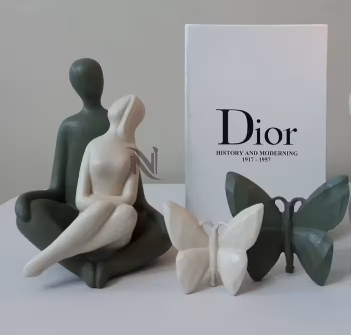 ست دکوری رومیزی پروانه و اغوش کد کالا 789