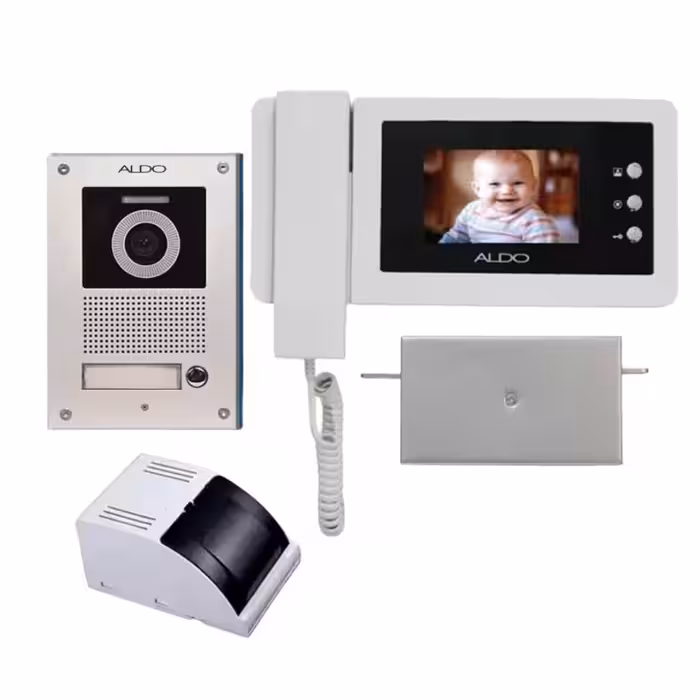 دربازکن تصویری آلدو مدل AL-4UCMxV414L/1/white | چاوه