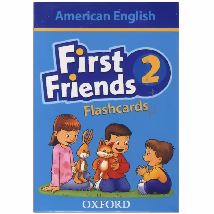 American First Friends 2 Flash Cards (فلش کارت)