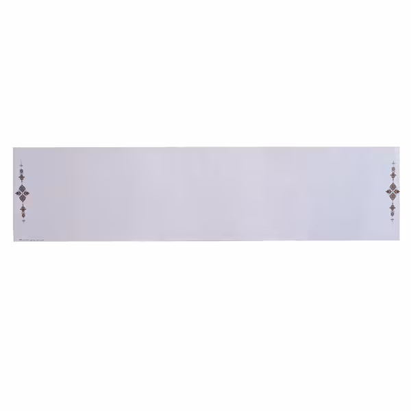کاغذ تذهیب کد Y971 طرح ابروباد چاپی (سایز 70*17) - بسته 5 عددی