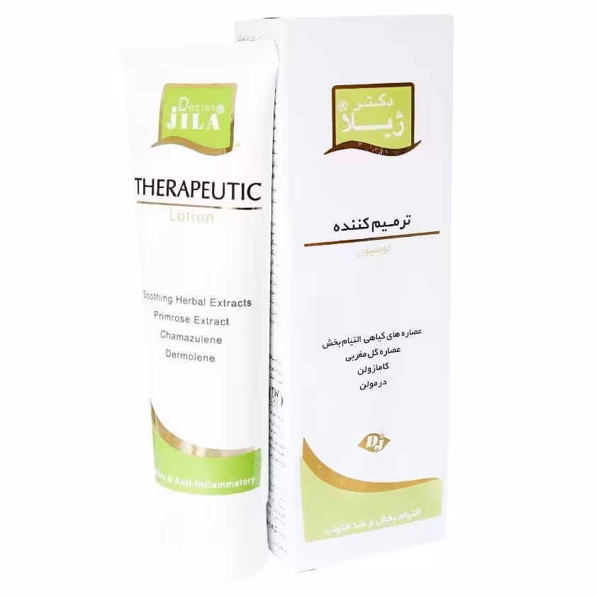 دکتر ژیلا لوسیون ترمیم کننده التیام بخش و ضد التهاب 100 گرم THERAPEUTIC