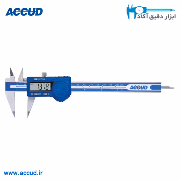 کولیس دیجیتال فک سوزنی 15 سانتی متر Accud (آکاد) مدل 138-006-11