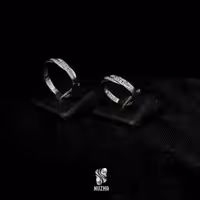 حلقه ست نقره زنانه ومردانه کدhs1014