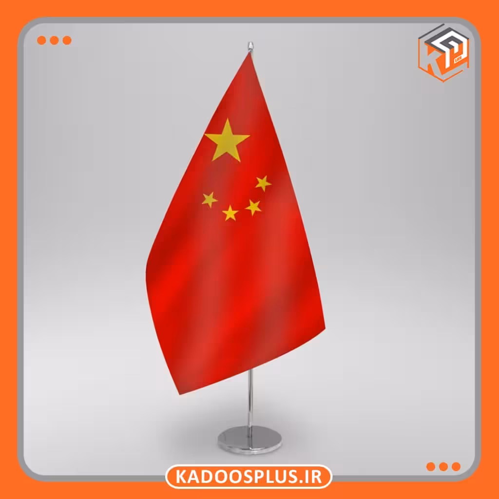 پرچم رومیزی لیزری چین